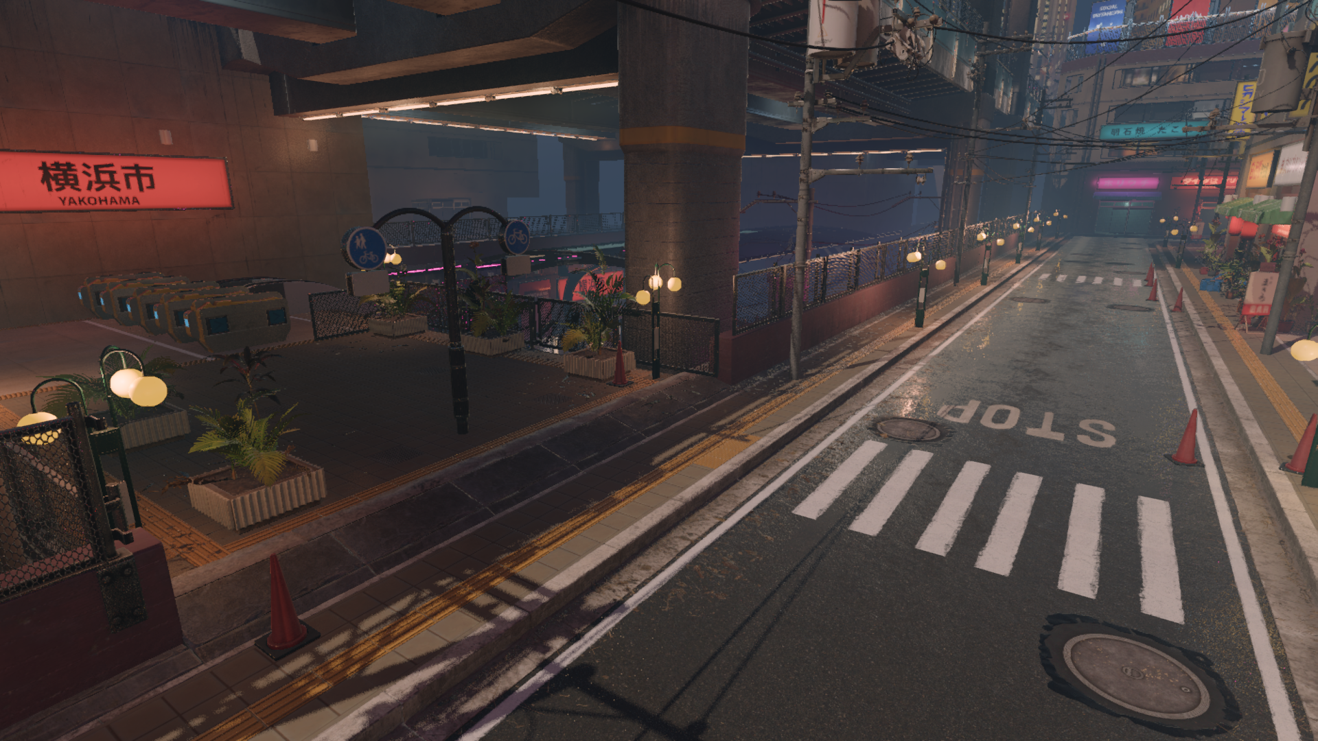 AgX tone mapping on a day scene